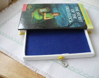 Nancy Drew Personalized Gift Set, Secret Compartment Box, Hollow Book Safe, Gifts for Girls, Made To Order