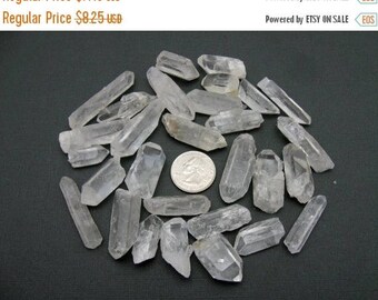 15% off Christmas in July 10 Percent off 10 Crystal Quartz Points RK1-BK2-01