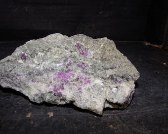 Fluorescent (S & LUV), color changing Hackmanite from Mt. St. Hilair