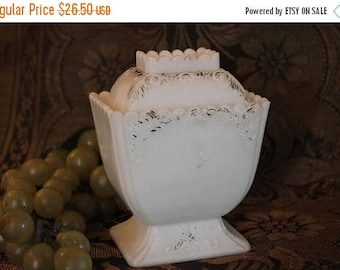SALE Antique Westmoreland Specialty EAPG White Milk Glass Covered Sugar Bowl or Condiment Jar
