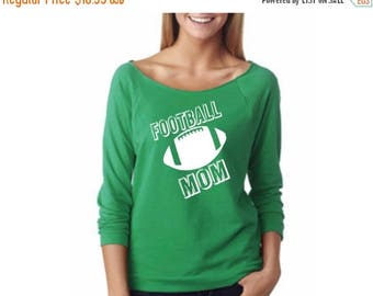 15%off through Sunday Football mom shirt/ Football shirt for mom