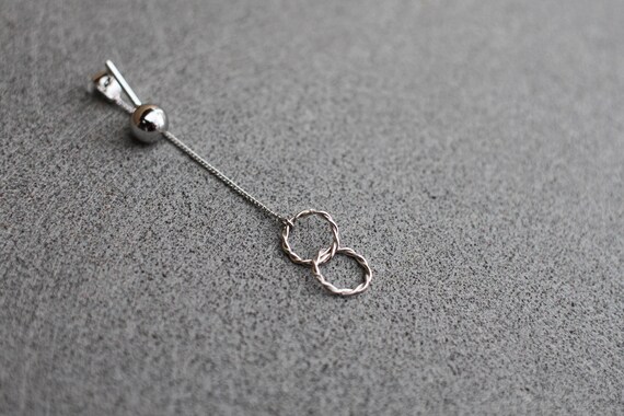 SALE! Statement Earrings - Modern Minimalist. Sterling .925 Silver: Jose