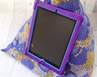 Ipad pillow stand - ipad buddy - ipad holder - tablet stand pillow - gift for her - gift for mom