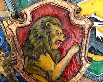 Gryffindor Leather Patch