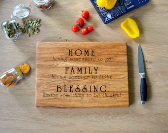 In Law Wedding Gift Wooden Cutting Board Custom Engraved Home Gift for Parents of Bride Groom Meaningful Gift for In Laws Newlyweds