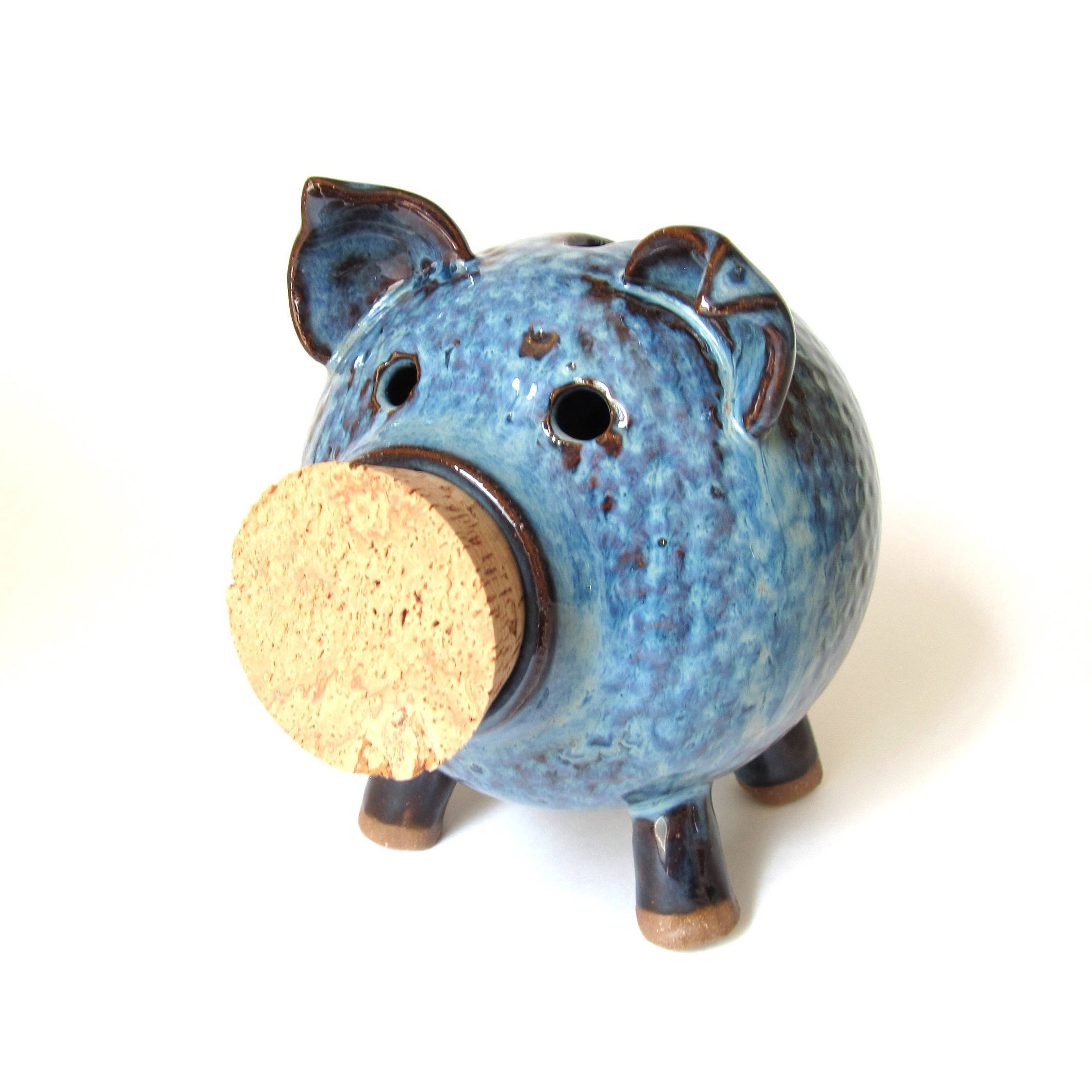 Ceramic Piggy Bank Pottery Piggy Bank Handmade Piggy Bank