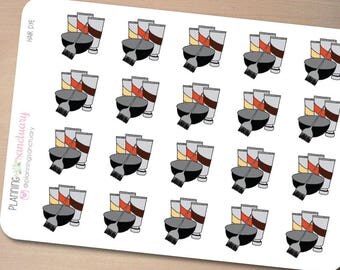Hair Dye Planner Stickers perferct for Erin Condren, Kikki K, Filofax and all other Planners