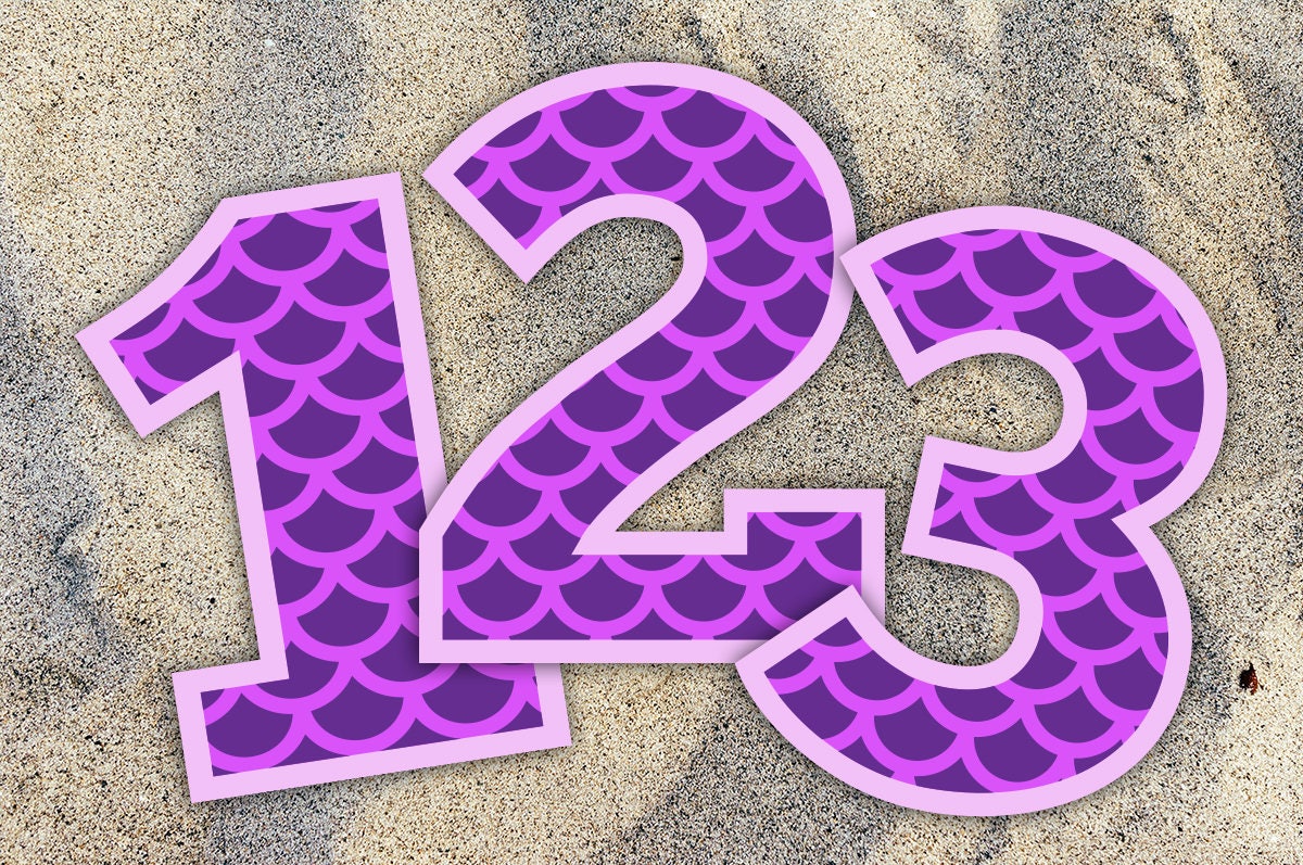 Free Free 293 Mermaid Numbers Svg Free SVG PNG EPS DXF File