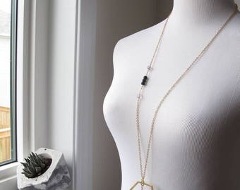 Essential Oil Diffuser Necklace, Aromatherapy Jewelry, Amethyst Necklace, Lava Stone Jewelry, Aromatherapy Necklace, FoxAndBearEssentials