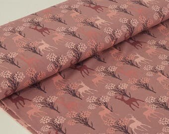 Jersey deer - dusky pink