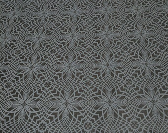Black on Black-Kaleidoscope Cotton Fabric from Timeless Treasures