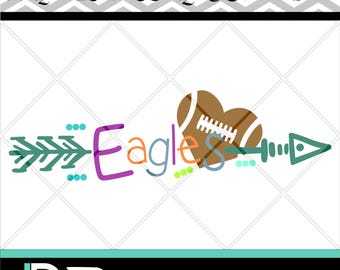 Eagles svg, Arrow svg, Football svg, Design Studio, Cricut svg, Cut files, svg files for Cricut, Cutting File svg