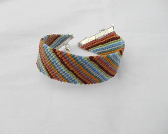 large and colorful Friendship Bracelet
