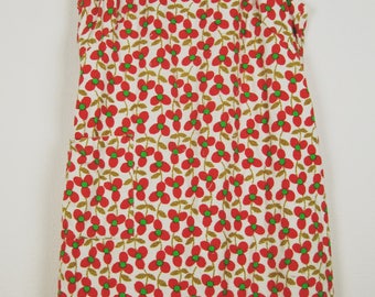 Vintage 70s Terrycloth Beach Dress / Cover Up