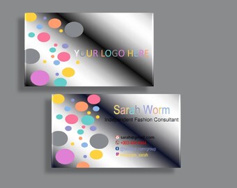 Business Cards Fashion Consultant Card home lularoe office approved business cards custom business card for fashion consultant & retailer LL