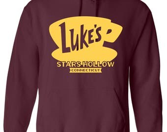 Gilmore Girls Shirt - Hoodie. Gilmore Girls Sweatshirt. Lukes Diner Shirt - Hoodie. Gilmore Girls Merch. Gilmore Girls Gifts. S - 3XL.