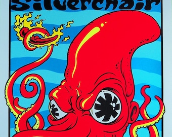 The Red Hot Chilli Peppers concert poster
