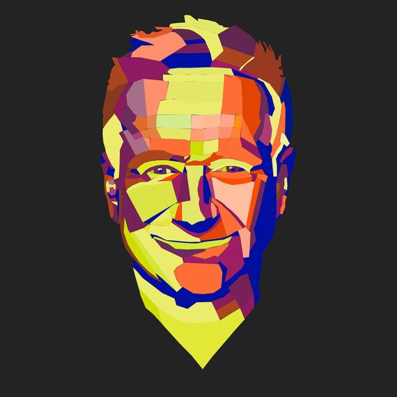 Robin Williams Digital Artwork Digital Print Home Art