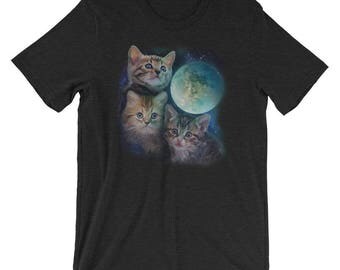 Space cat shirt | Etsy