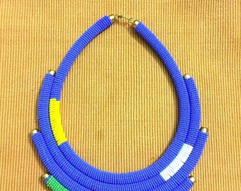 Shalima Necklace & Earring Set - Handmade African Jewelry main image 0