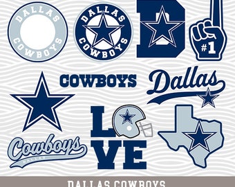 Dallas cowboy cricut | Etsy