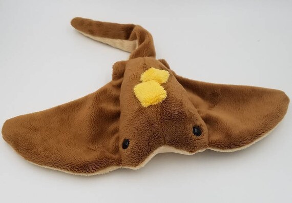 manta ray pancake plush