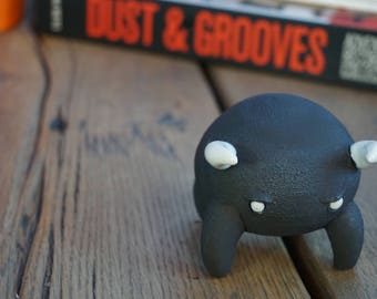 hand thrown, ceramic Lava Monster