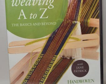Inkle Weaving A to Z, DVD, spinning, weaving, threadsthrutime, fibers, spindles, inkle weaving,