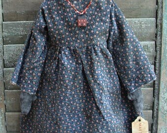 Primitive Handmade Folk Art Rag Doll