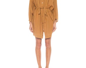 1980s Oversize Button Front Tunic Size: free