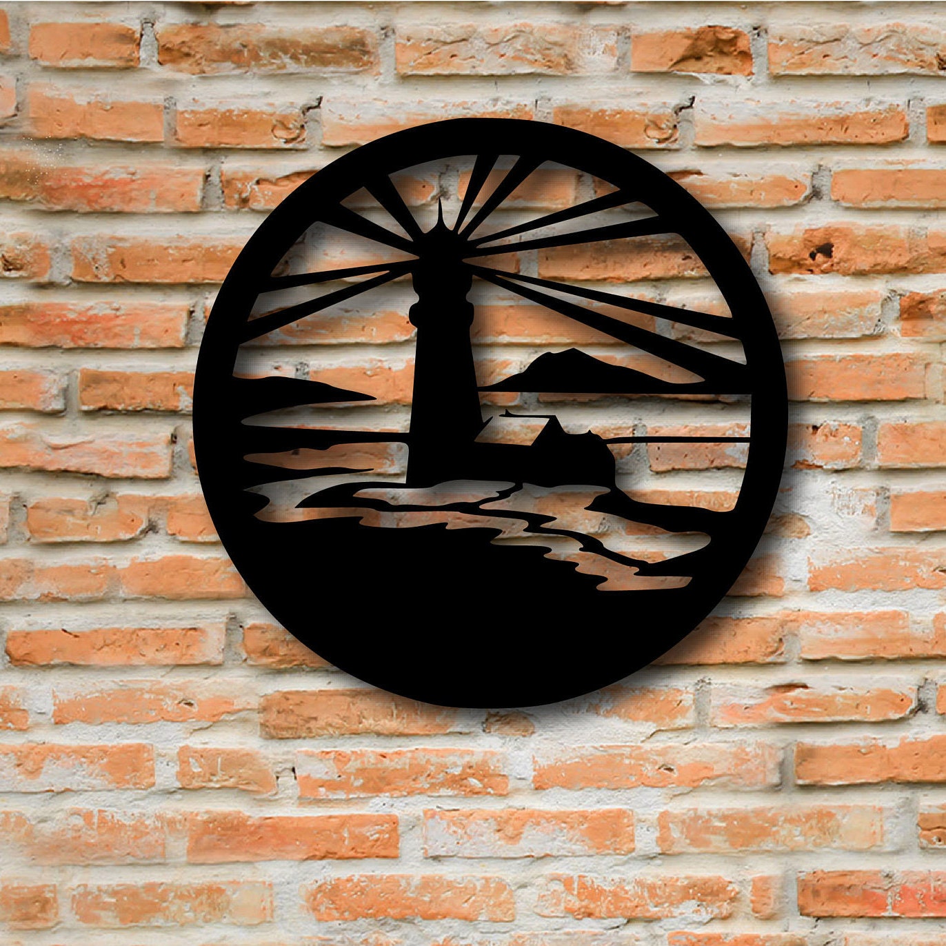Lighthouse metal wall art lighthouse sunsets lighthouse