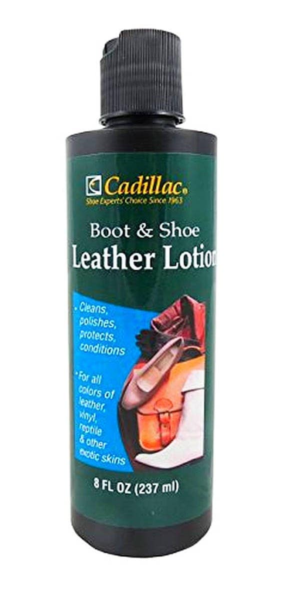 Cadillac LEATHER LOTION Shoe Boot purse cReAm CLEANer and Cadillac LEATHER LOTION Shoe Boot purse cReAm CLEANer and