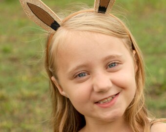 Eevee Ears Headband ~ Pokemon Ears ~ Cosplay Pokemon ~ Pokemon Costume ~ Pokemon Birthday ~ Fantasy Ears ~ Ears ~ Evolution Ears ~