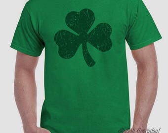 silver shamrock shirt