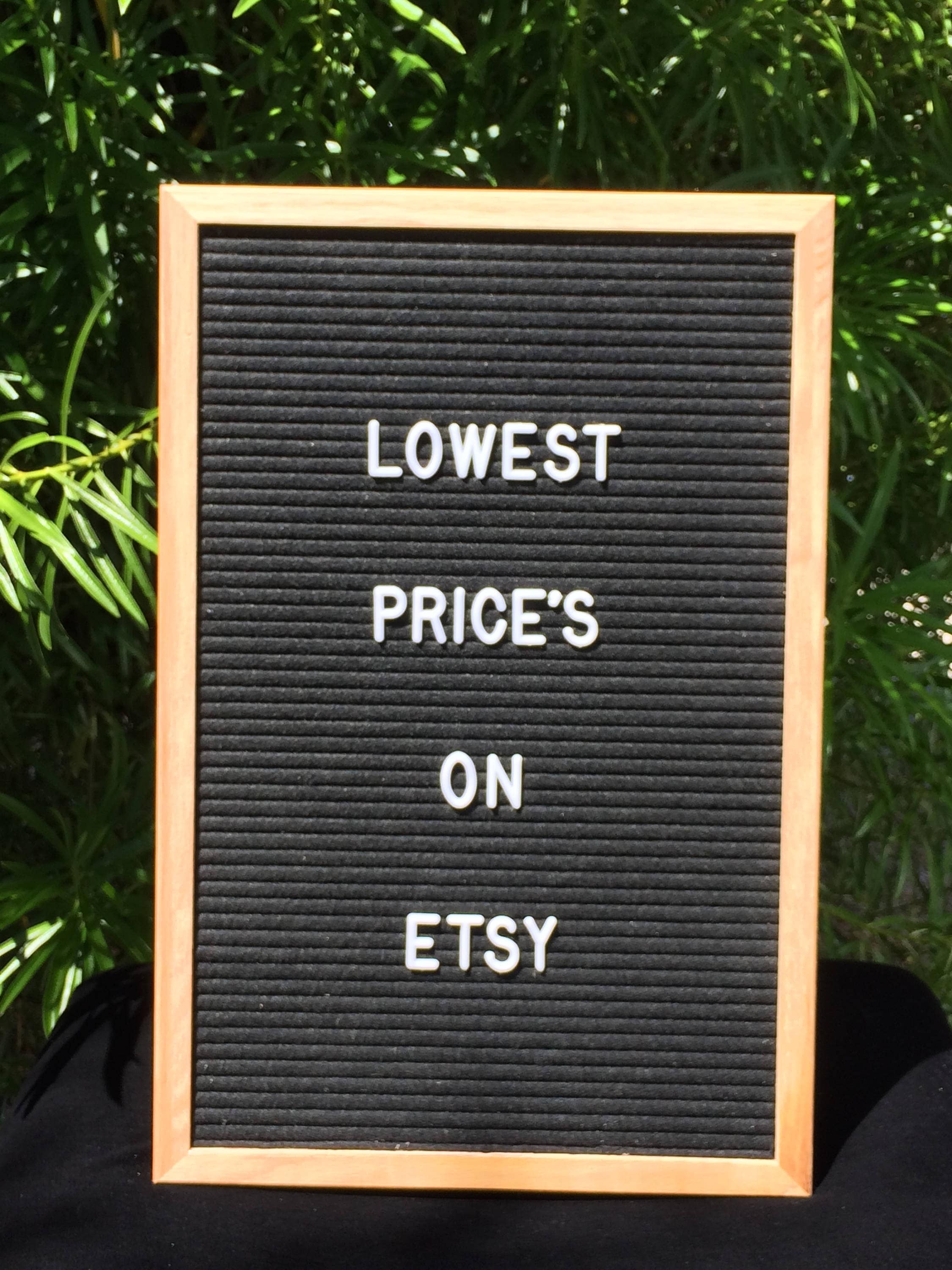 Felt Letter Board 12x18 Oak Frame Letter Board Felt Letter