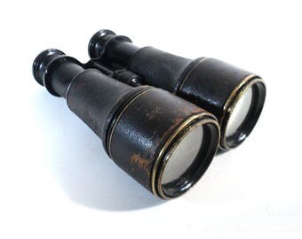 Jumelles Anciennes Beacon 8x - Optiques Traitées - Usage Marine Ou Militaire - Japon