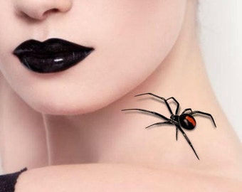 temporary tattoo spider halloween costume face spiders fake temporary tattoo spider halloween costume face spiders fake