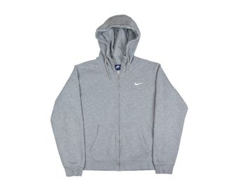 grey hoodie nike