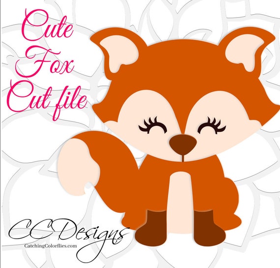 Download Cute Woodland Baby Fox SVG Cut File SVG Vinyl designs Baby ...