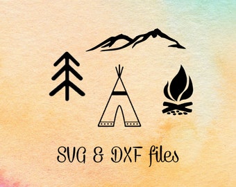 Free Free Camping Trees Svg 709 SVG PNG EPS DXF File