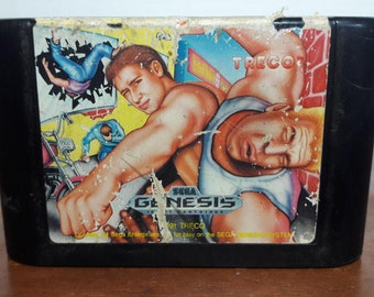Street Smart Sega Genesis - vintage 90s fighting beat'em up 1990s