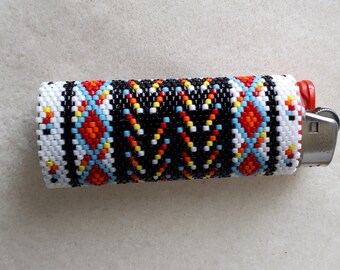 Beaded Lighter Case