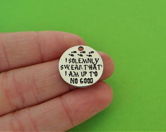 5 "I Solemnly Swear That I am up to no Good" Charms (CH127)