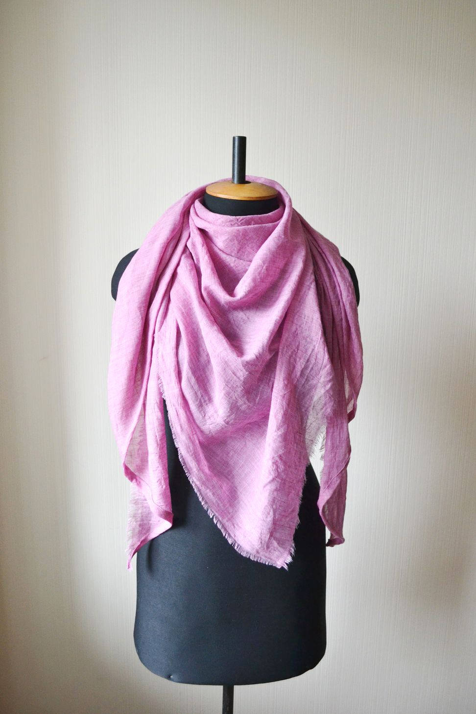beauty gift scarf shawl cotton scarf christmas gifts wife pink