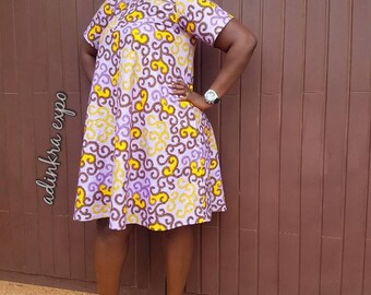 Efua African Print Maxi Dress/ Ankara Dress / Ankara Gown