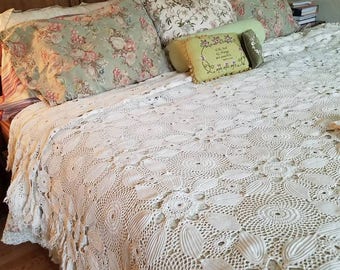lace bedspread etsy lace bedspread etsy