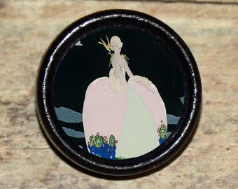 Brunelleschi ROCOCO FASHION Marie Antoinette Pendant or Brooch or Ring or Earrings or Tie Tack or Cuff Links