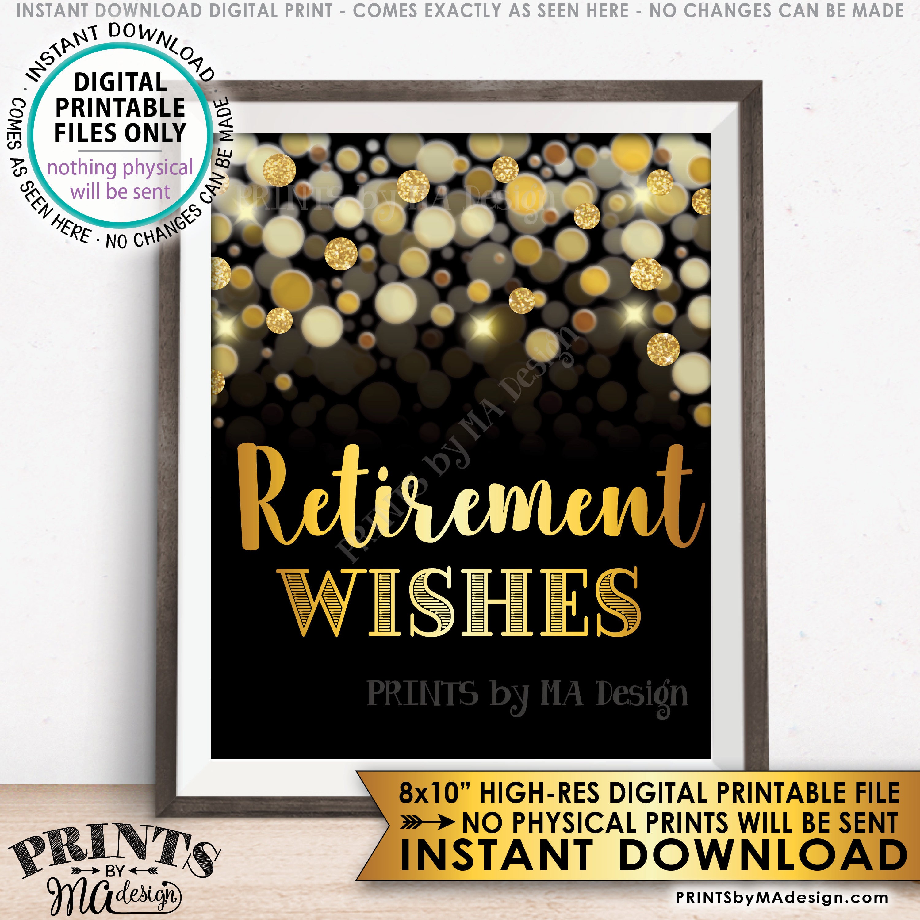 retirement sign retirement wishes for retirement party sign