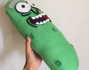 Pickle Rick plush from Rick and Morty