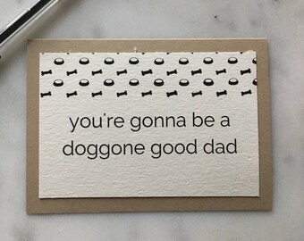 Doggone Good Dad | New Pet Card | New Dad Card | Dog Dad